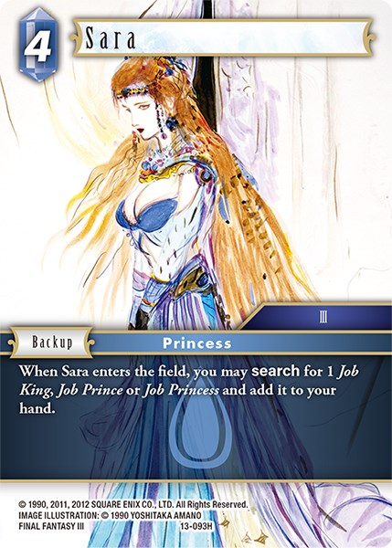 Sara [Opus XIII: Crystal Radiance] | Boutique FDB TCG