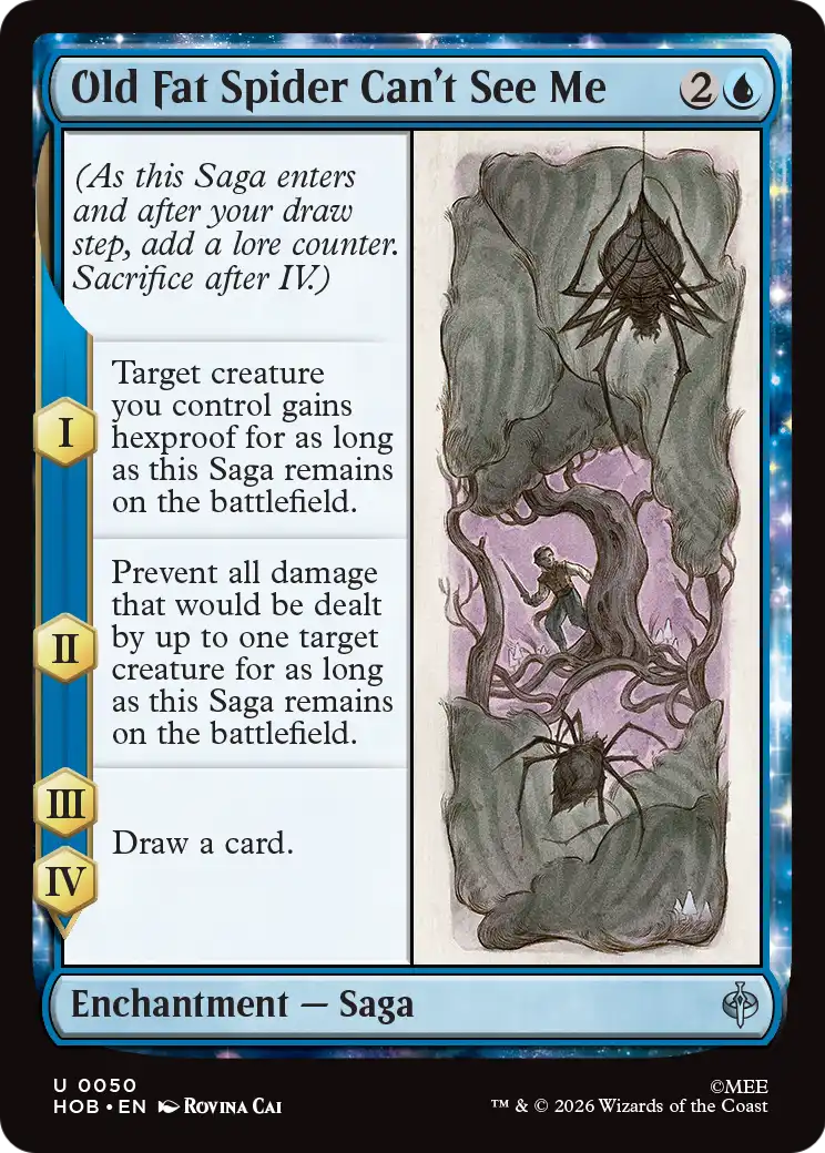 Old Fat Spider Can't See Me [The Hobbit] | Boutique FDB TCG