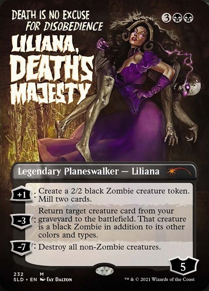 Liliana, Death's Majesty [Secret Lair Drop Series] | Boutique FDB TCG