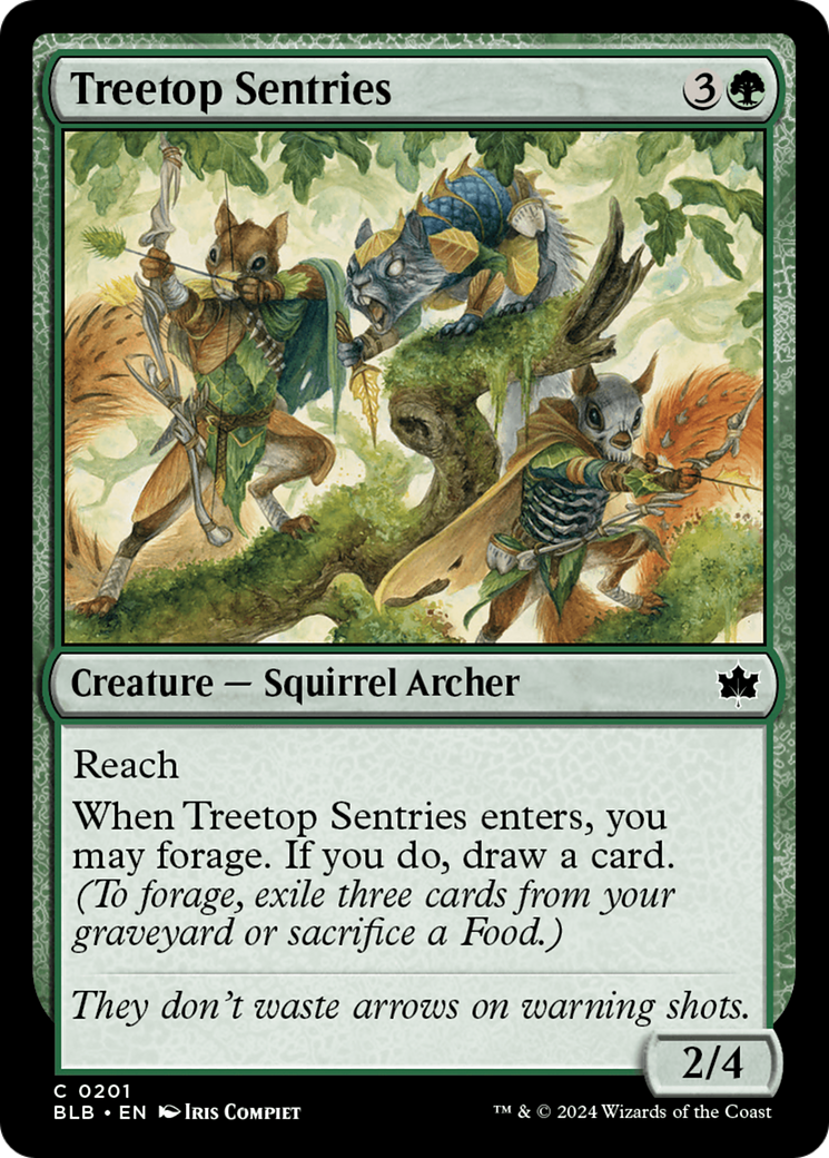 Treetop Sentries [Bloomburrow] | Boutique FDB TCG