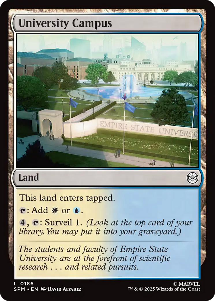 University Campus [Marvel's Spider-Man] | Boutique FDB TCG