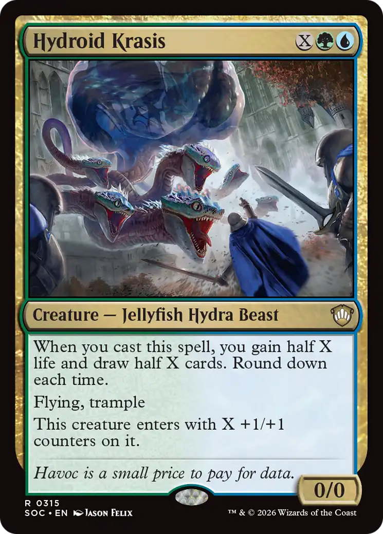 Hydroid Krasis [Secrets of Strixhaven Commander] | Boutique FDB TCG