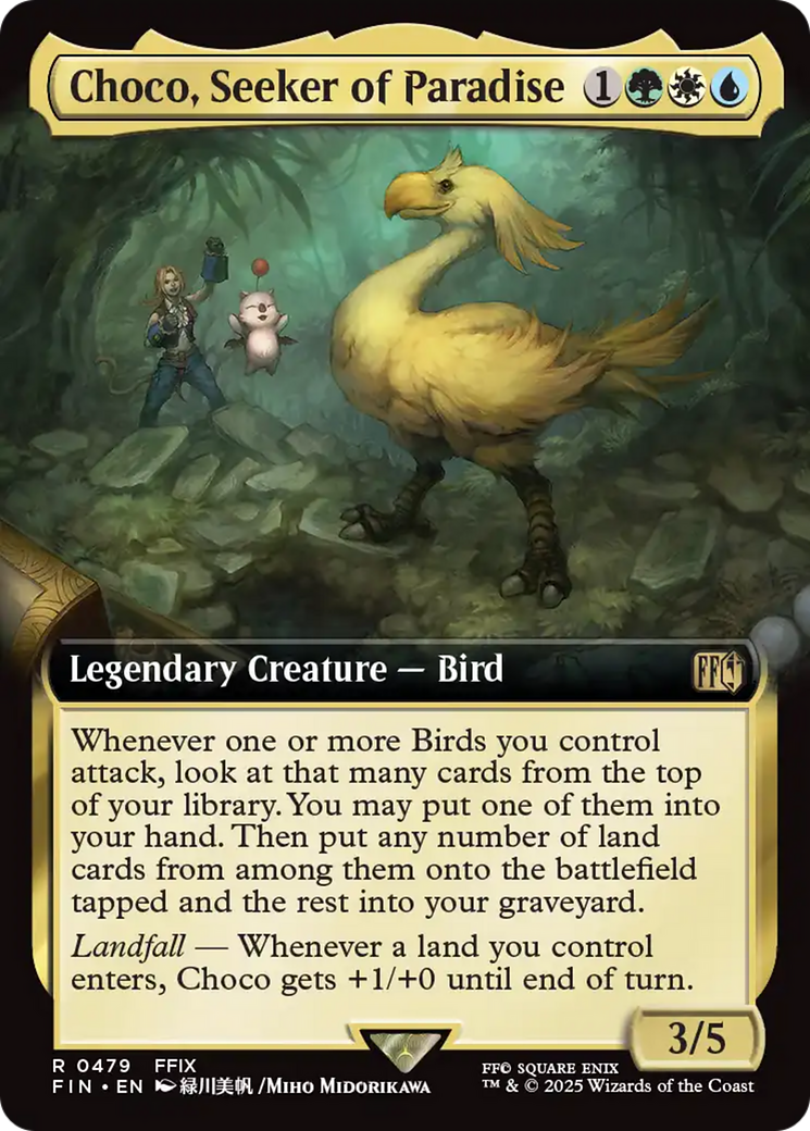 Choco, Seeker of Paradise (Extended Art) [FINAL FANTASY] | Boutique FDB TCG
