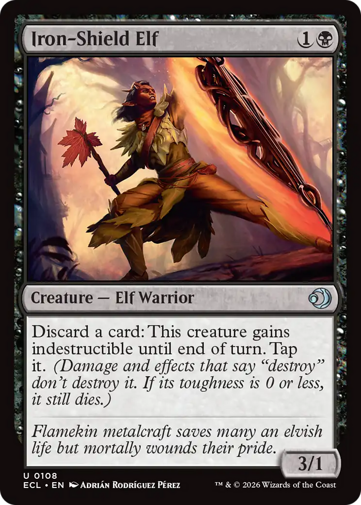 Iron-Shield Elf [Lorwyn Eclipsed] | Boutique FDB TCG