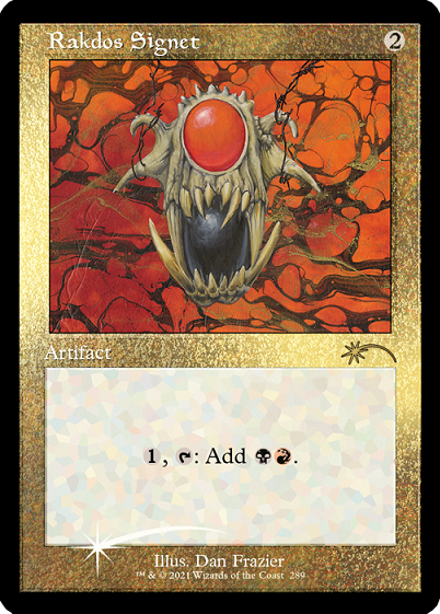 Rakdos Signet (Retro) (Foil Etched) [Secret Lair Drop Series] | Boutique FDB TCG