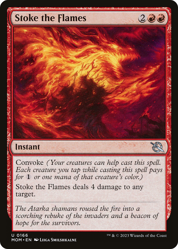 Stoke the Flames [March of the Machine] | Boutique FDB TCG