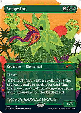 Vengevine (Borderless) [Secret Lair Drop Series] | Boutique FDB TCG