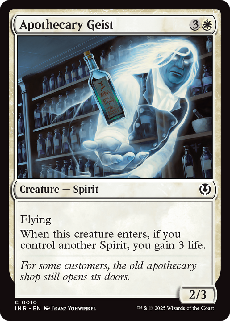 Apothecary Geist [Innistrad Remastered] | Boutique FDB TCG