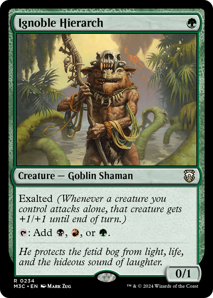 Ignoble Hierarch [Modern Horizons 3 Commander] | Boutique FDB TCG