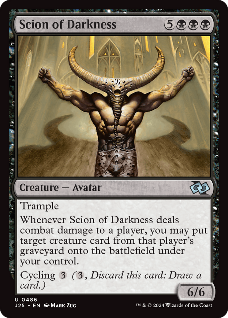 Scion of Darkness [Foundations Jumpstart] | Boutique FDB TCG