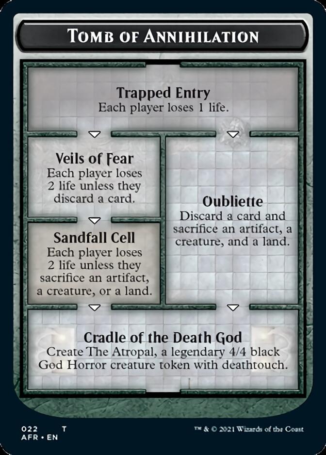 Tomb of Annihilation // The Atropal Double-Sided Token [Dungeons & Dragons: Adventures in the Forgotten Realms Tokens] | Boutique FDB TCG