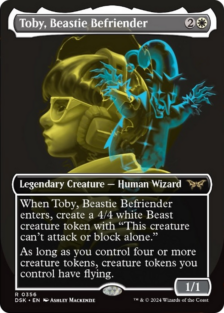 Toby, Beastie Befriender (Showcase) [Duskmourn: House of Horror] | Boutique FDB TCG