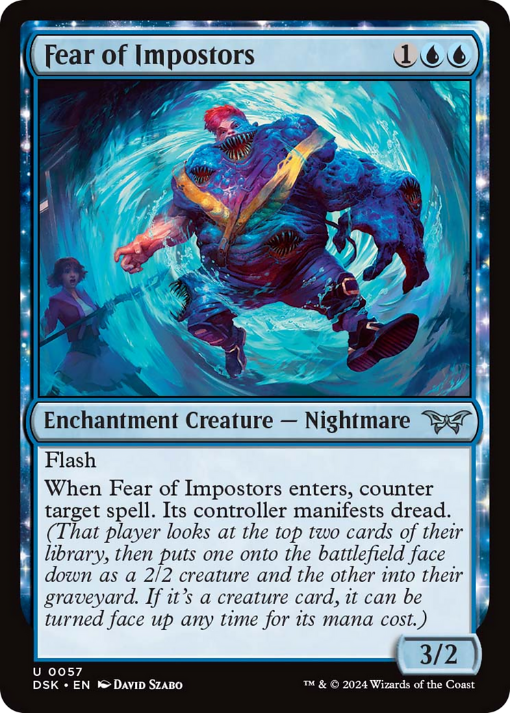 Fear of Impostors [Duskmourn: House of Horror] | Boutique FDB TCG