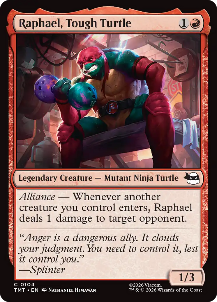 Raphael, Tough Turtle [Teenage Mutant Ninja Turtles] | Boutique FDB TCG