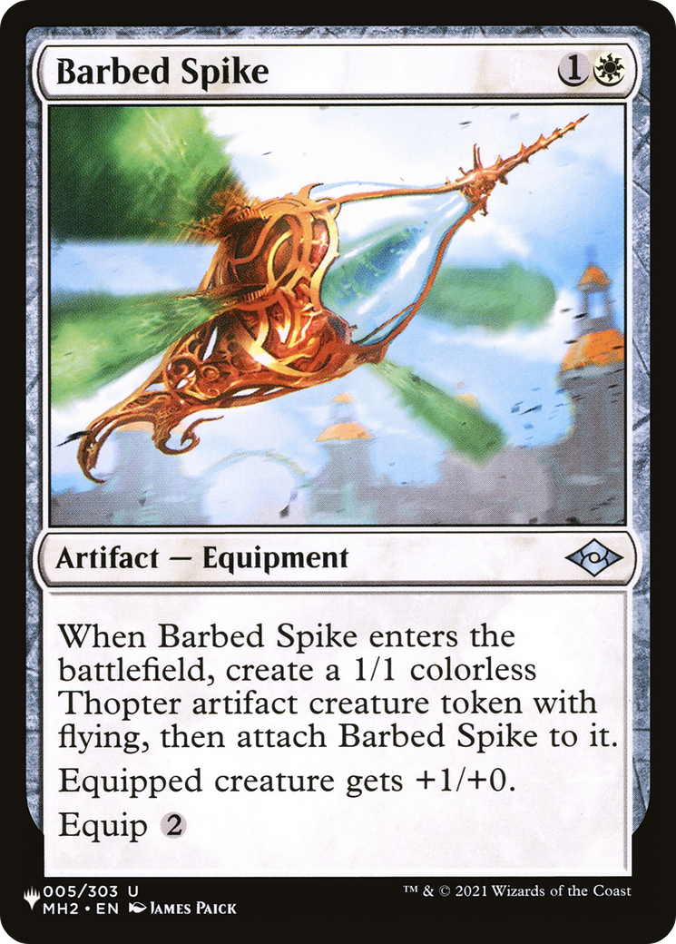 Barbed Spike [The List Reprints] | Boutique FDB TCG