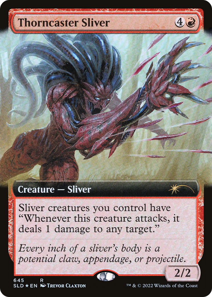 Thorncaster Sliver (Extended Art) [Secret Lair Drop Series] | Boutique FDB TCG