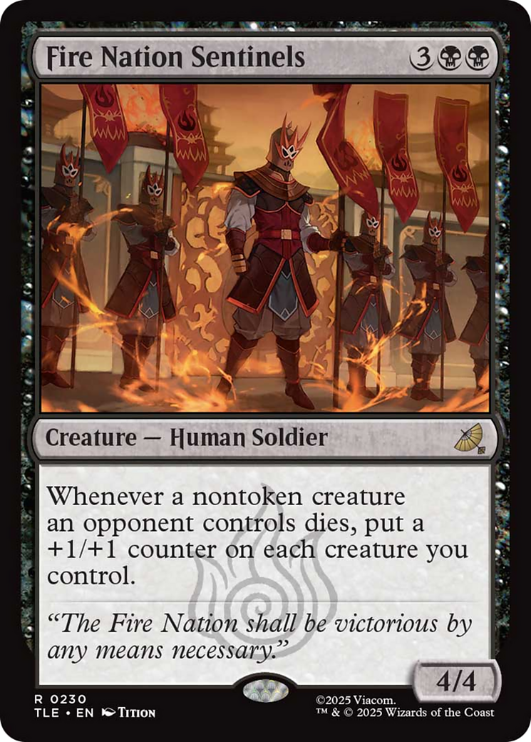 Fire Nation Sentinels [Avatar: The Last Airbender: Eternal-Legal] | Boutique FDB TCG