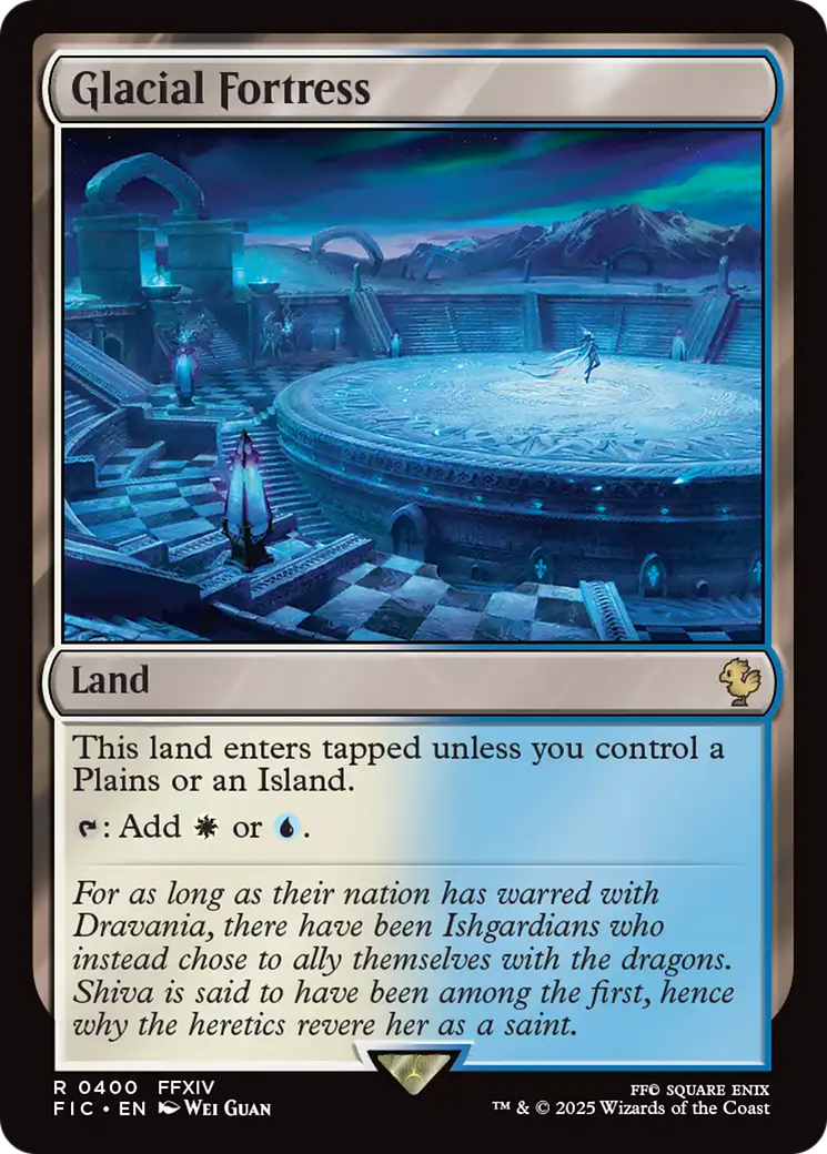 Glacial Fortress [FINAL FANTASY Commander] | Boutique FDB TCG
