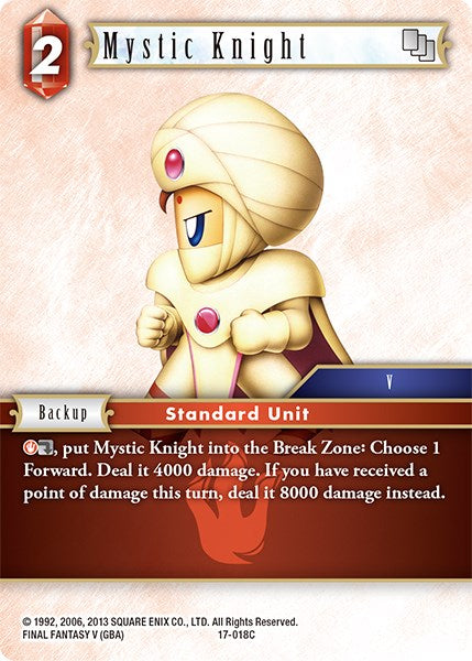 Mystic Knight [Rebellion's Call] | Boutique FDB TCG