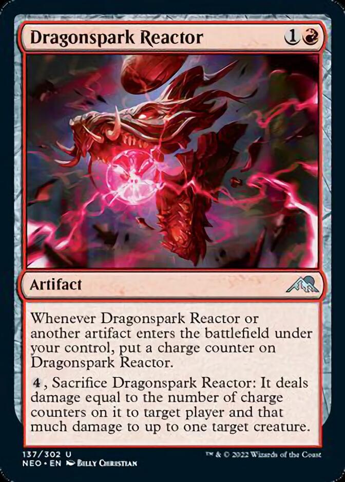 Dragonspark Reactor [Kamigawa: Neon Dynasty] | Boutique FDB TCG