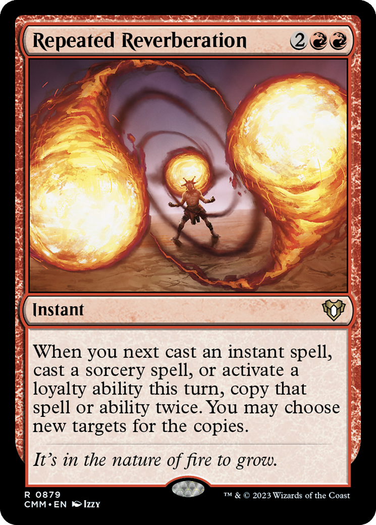 Repeated Reverberation [Commander Masters] | Boutique FDB TCG