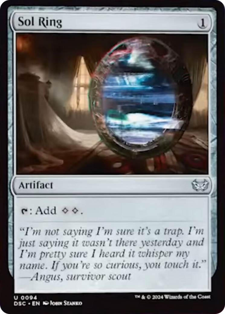 Sol Ring [Duskmourn: House of Horror Commander] | Boutique FDB TCG