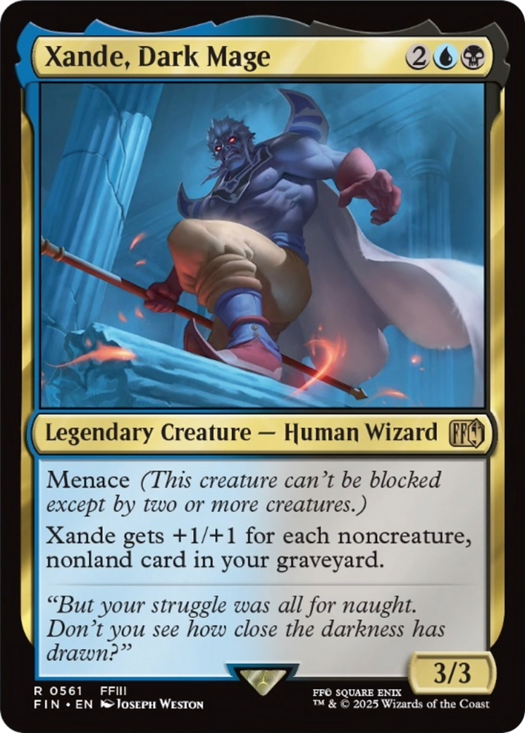 Xande, Dark Mage [FINAL FANTASY] | Boutique FDB TCG