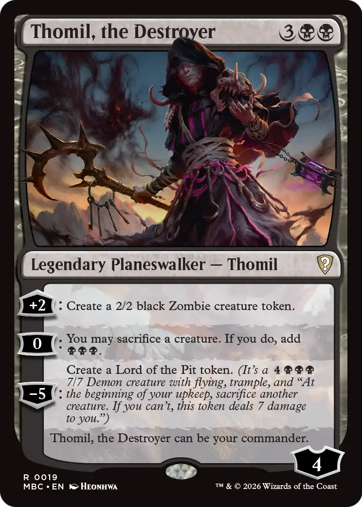 Thomil, the Destroyer [Mystery Booster: Commander Edition] | Boutique FDB TCG