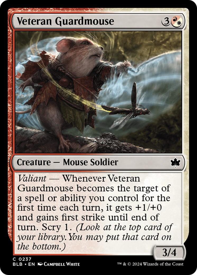 Veteran Guardmouse [Bloomburrow] | Boutique FDB TCG