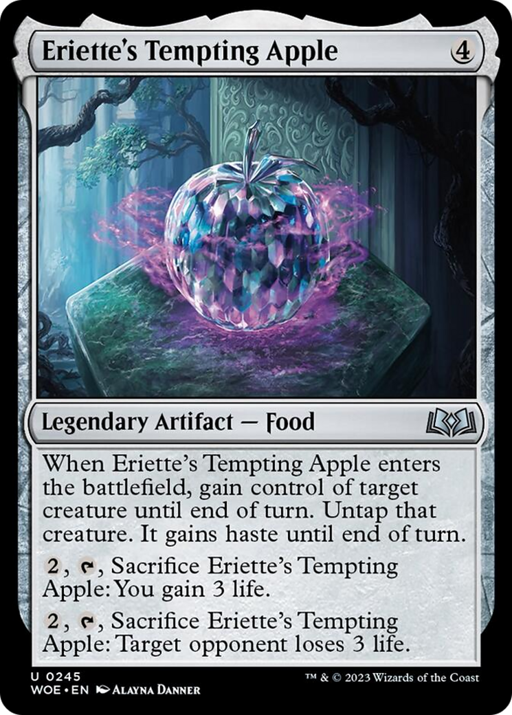 Eriette's Tempting Apple [Wilds of Eldraine] | Boutique FDB TCG