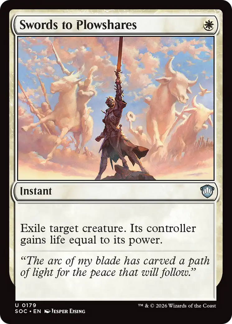 Swords to Plowshares [Secrets of Strixhaven Commander] | Boutique FDB TCG