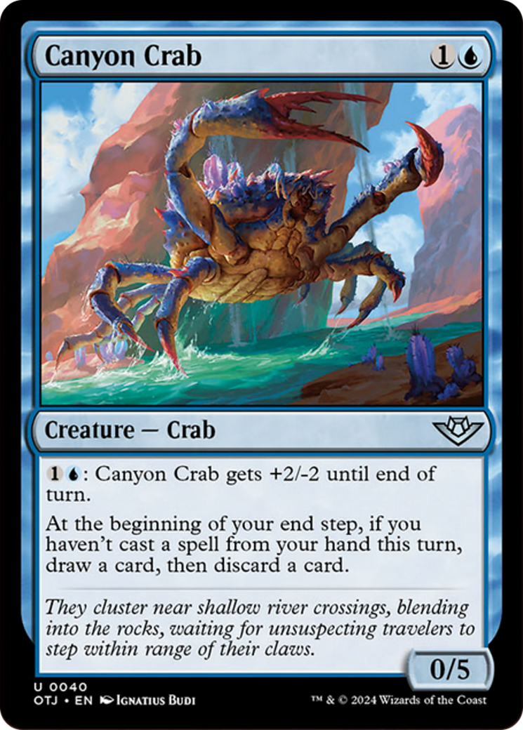 Canyon Crab [Outlaws of Thunder Junction] | Boutique FDB TCG