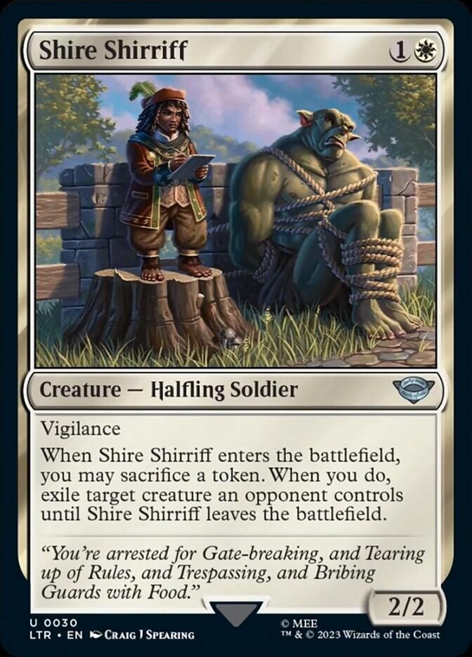 Shire Shirriff [The Lord of the Rings: Tales of Middle-Earth] | Boutique FDB TCG