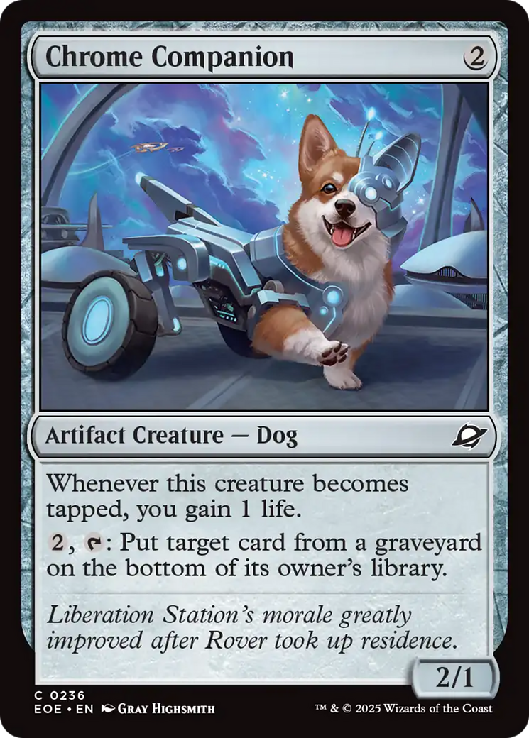 Chrome Companion [Edge of Eternities] | Boutique FDB TCG