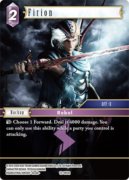 Firion [Opus XII] | Boutique FDB TCG