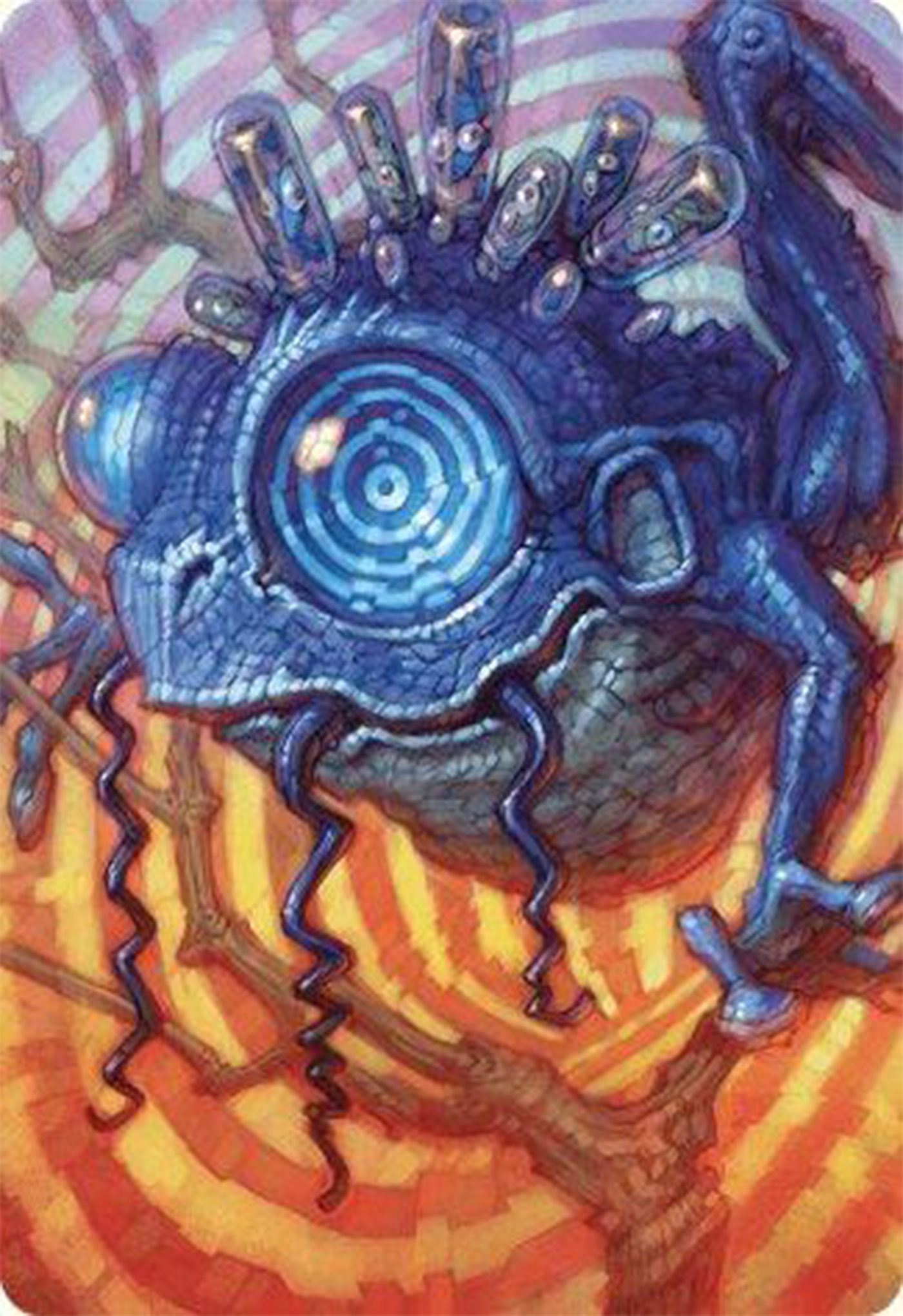 Psychic Frog Art Card [Modern Horizons 3 Art Series] | Boutique FDB TCG