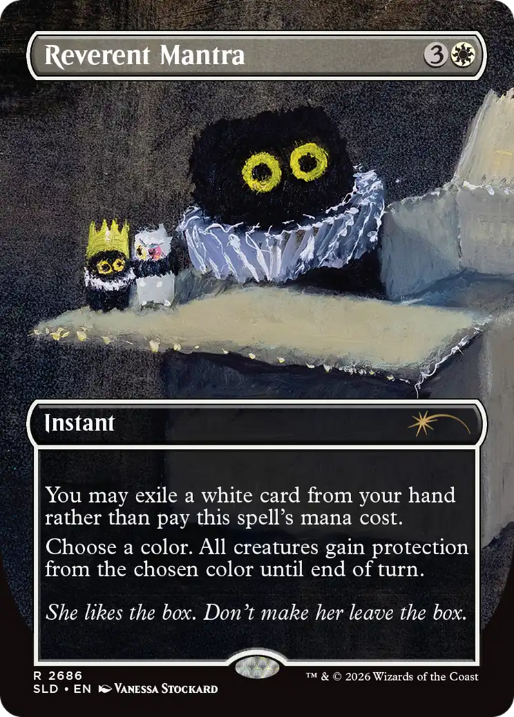Reverent Mantra [Secret Lair Drop Series] | Boutique FDB TCG