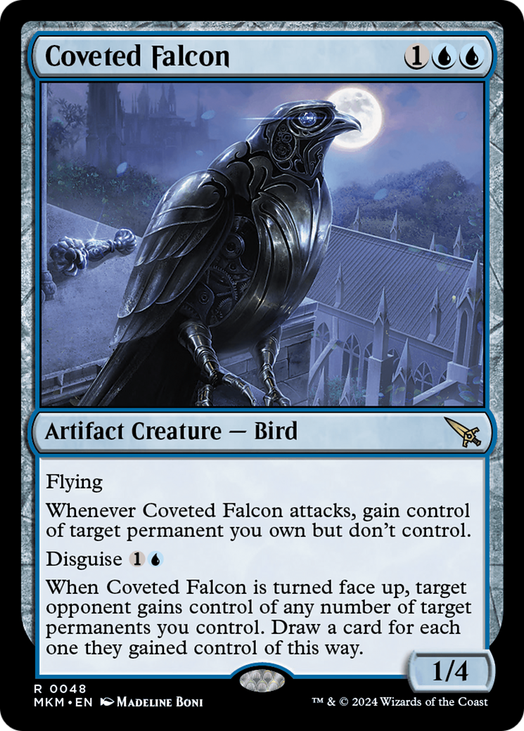 Coveted Falcon [Murders at Karlov Manor] | Boutique FDB TCG