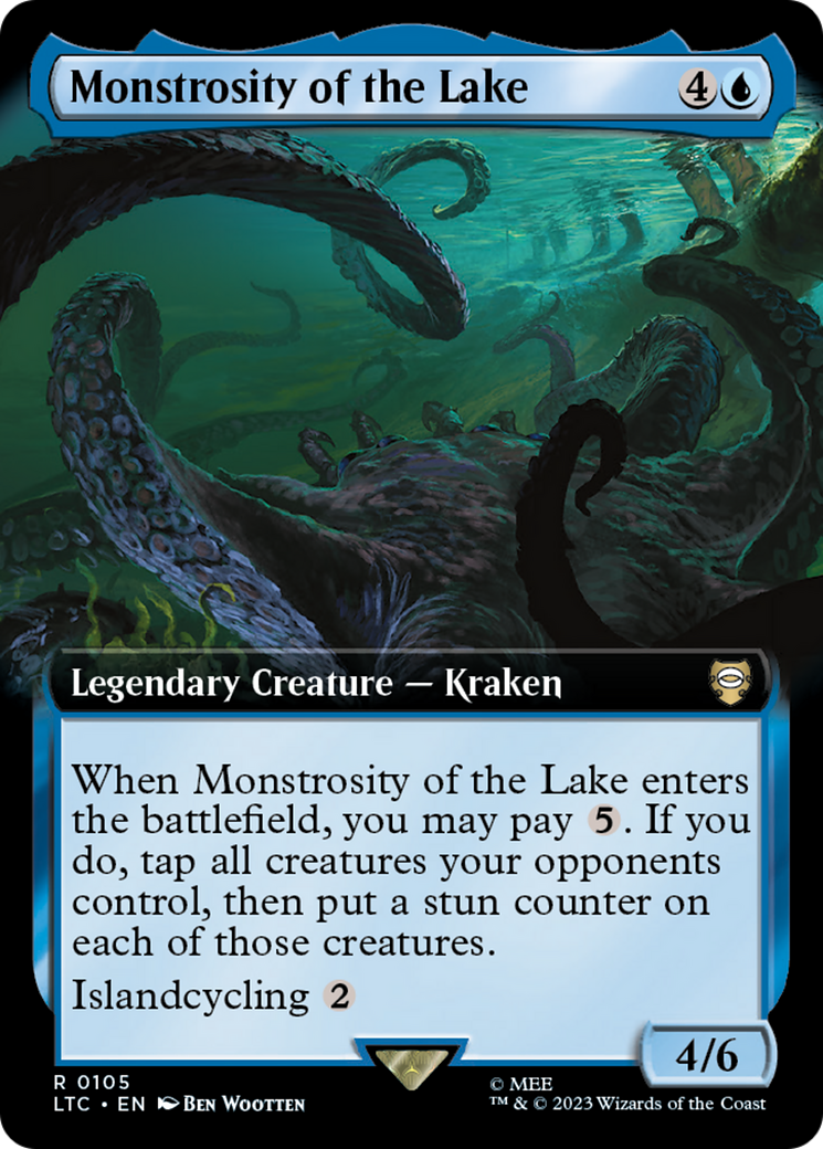 Monstrosity of the Lake (Extended Art) [The Lord of the Rings: Tales of Middle-Earth Commander] | Boutique FDB TCG