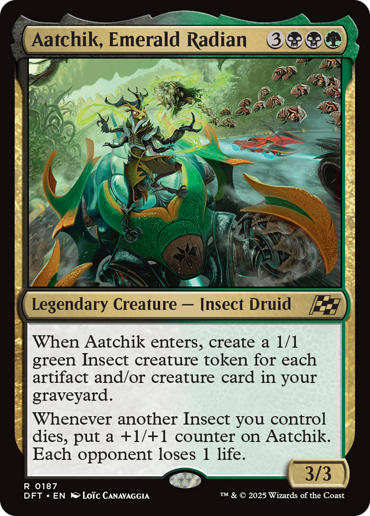 Aatchik, Emerald Radian [Aetherdrift] | Boutique FDB TCG