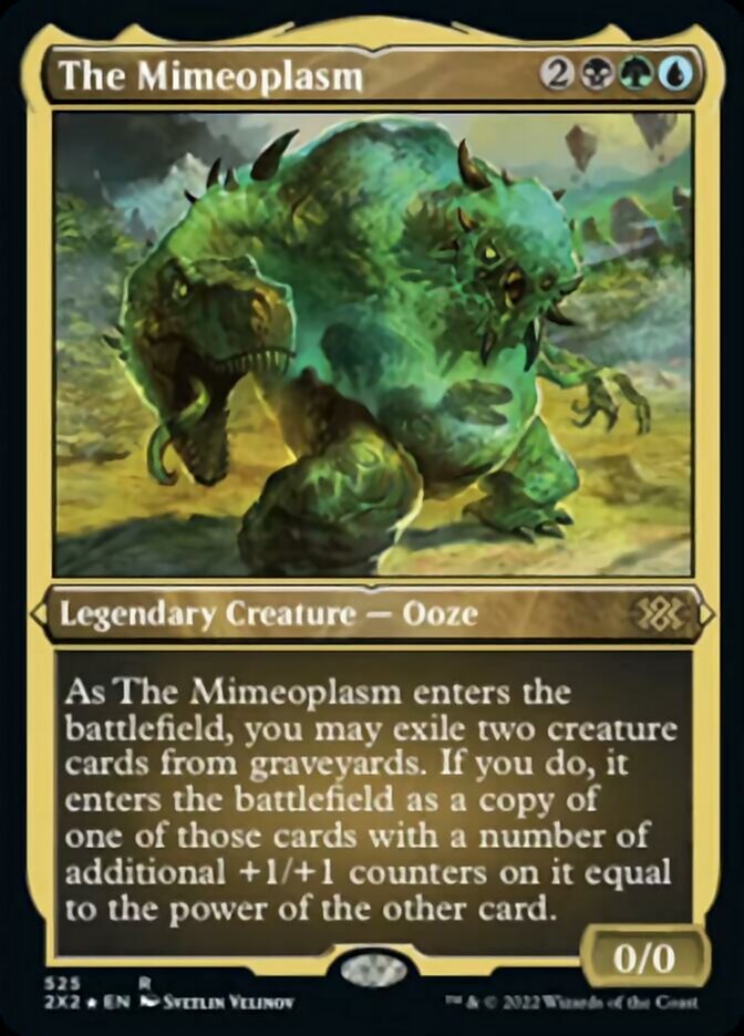 The Mimeoplasm (Foil Etched) [Double Masters 2022] | Boutique FDB TCG