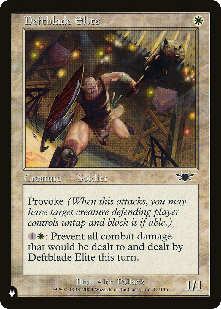 Deftblade Elite [The List] | Boutique FDB TCG