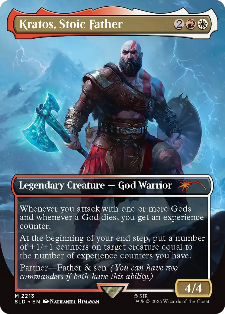Kratos, Stoic Father [Secret Lair Drop Series] | Boutique FDB TCG