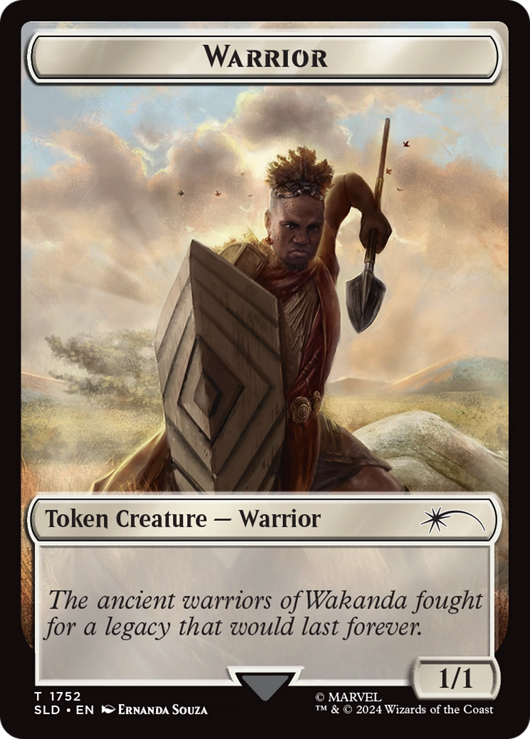 Warrior Token [Secret Lair Drop Series] | Boutique FDB TCG