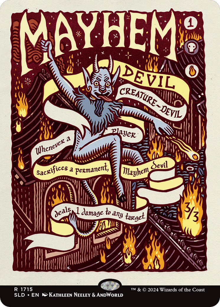 Mayhem Devil [Secret Lair Drop Series] | Boutique FDB TCG