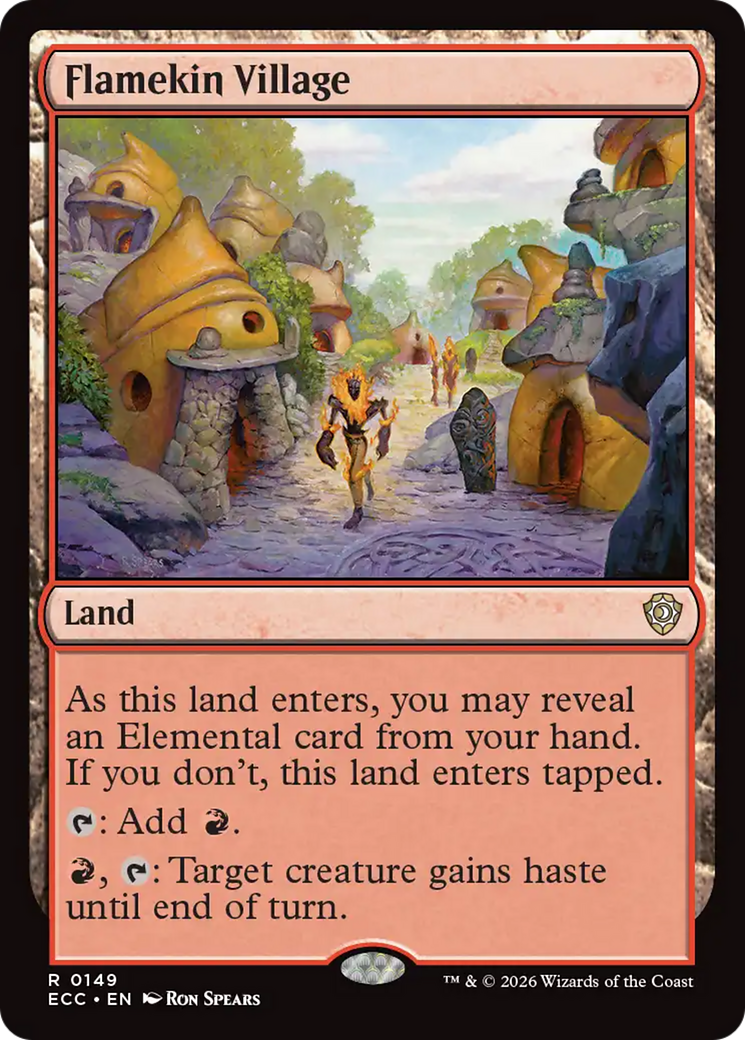 Flamekin Village [Lorwyn Eclipsed Commander] | Boutique FDB TCG