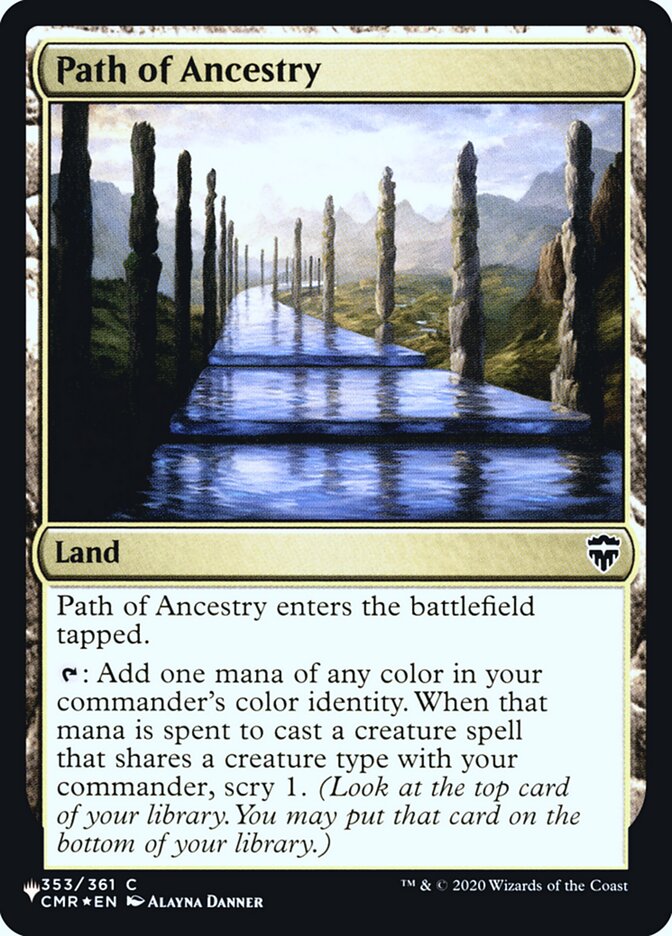 Path of Ancestry [Secret Lair: Heads I Win, Tails You Lose] | Boutique FDB TCG