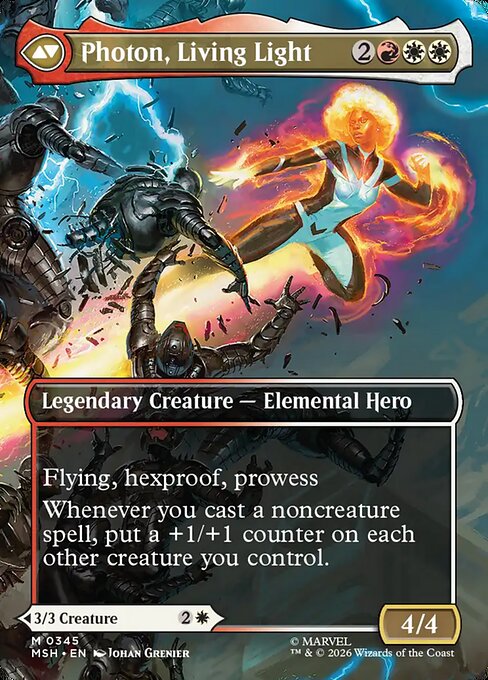 Monica Rambeau (Borderless) (0345) [Marvel Super Heroes] | Boutique FDB TCG