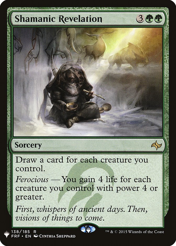Shamanic Revelation [Mystery Booster] | Boutique FDB TCG