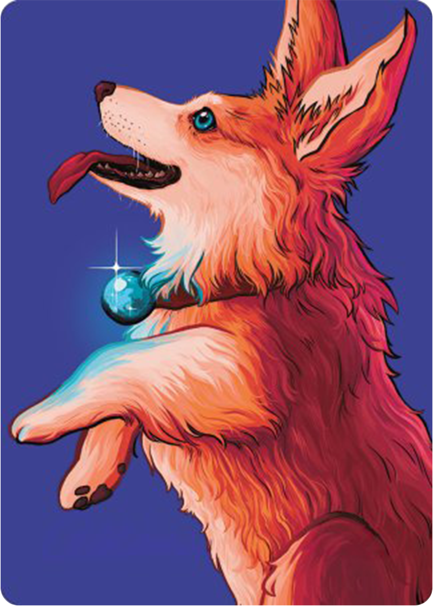 Phelia, Exuberant Shepherd Art Card [Modern Horizons 3 Art Series] | Boutique FDB TCG